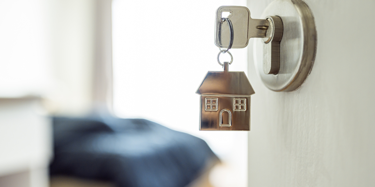 Traditional door locks still provide great protection.