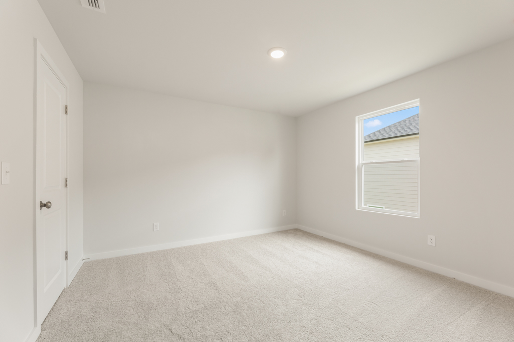 A room with white walls.