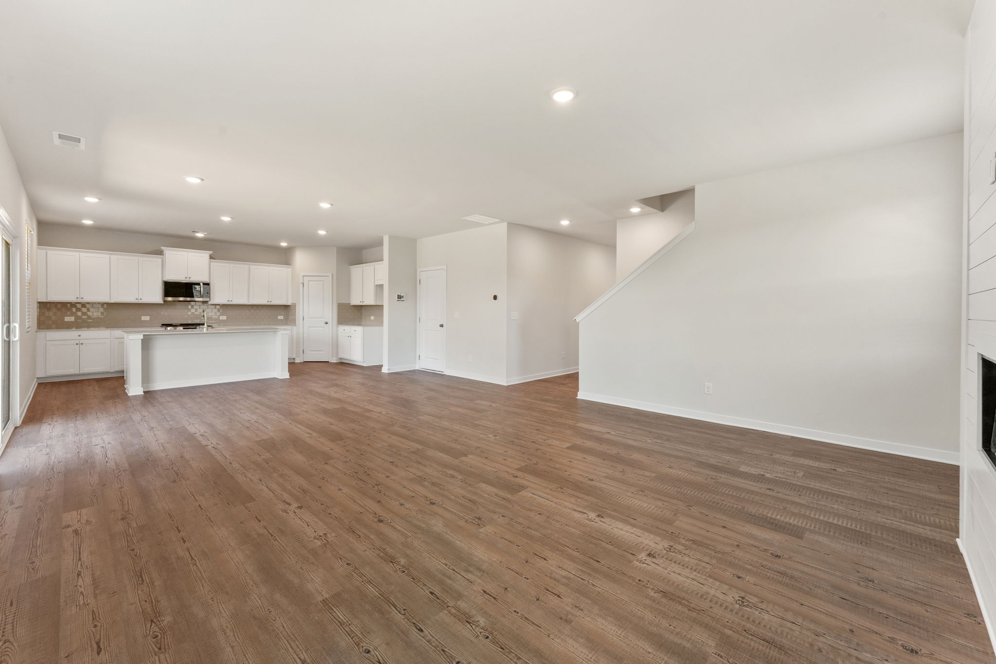 A large empty room.