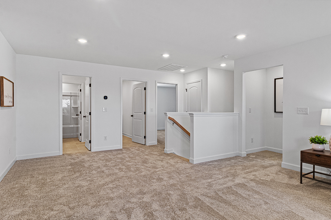 A room with white walls.