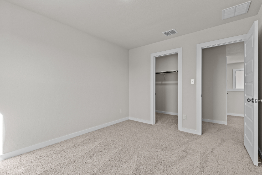 A room with white walls.